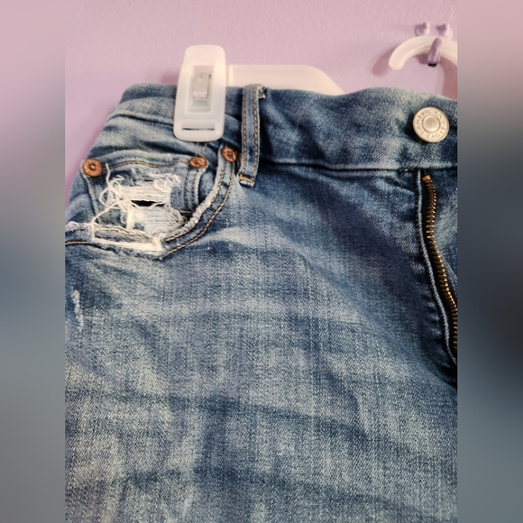 American eagle curvy high rise flare 10 short - Picture 5 of 11